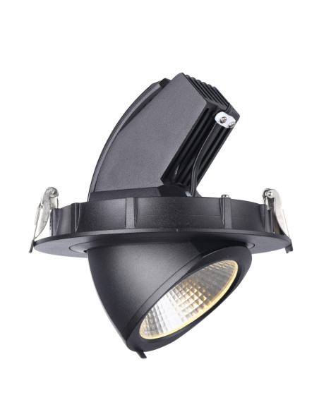 DOWNLIGHT LED NEXPULLOUT NP2 205MM 40W 3000K 3500LM 24° CZARNA KOBI