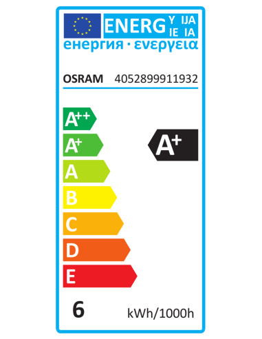 ŻARÓWKA LED STAR CLP40 FR 5,5 2700K ciepła biała  470LM 220-240V E14 BL 