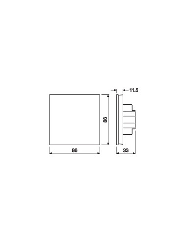 STEROWNIK LC RF TOUCH PANEL TW RADIOWY 