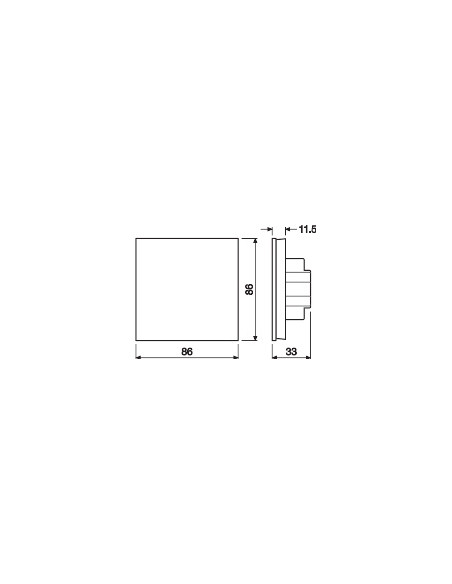 STEROWNIK LC RF TOUCH PANEL TW RADIOWY 