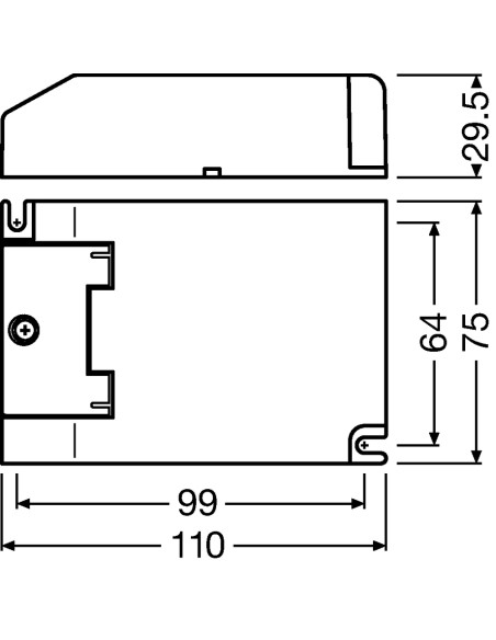 ZASILACZ ELEMENT LD 60/220-240/1A4 PRĄDOWY LED 