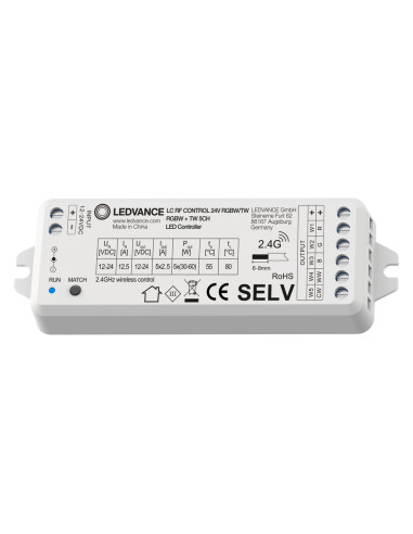 STEROWNIK LC RF CONTROL RGBW/TW Z FUNKCJĄ ŚCIEMNIANIA RADIOWY 