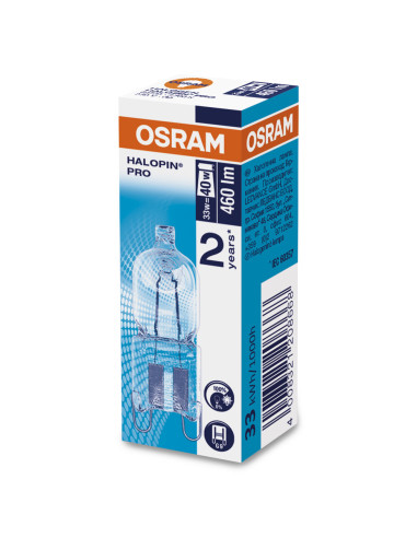 ŻARÓWKA HALOGENOWA 66733 ECO 33W G9 2000H HALOPIN ECO