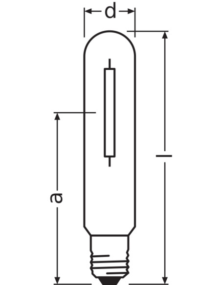 LAMPA SODOWA NAV T250 SUPER 4Y E40 