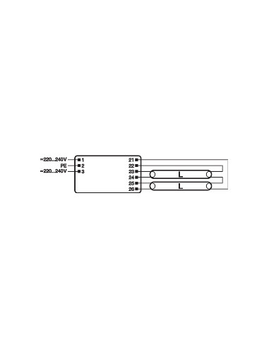 STATECZNIK QTP5 2X14-35/220-240 QUICKTRONIC 