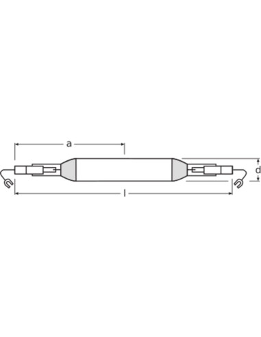LAMPA HQI TS2000W/N/L K12S MET-HAL.