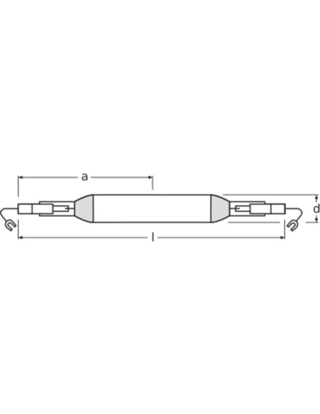 LAMPA HQI TS2000W/N/L K12S MET-HAL.
