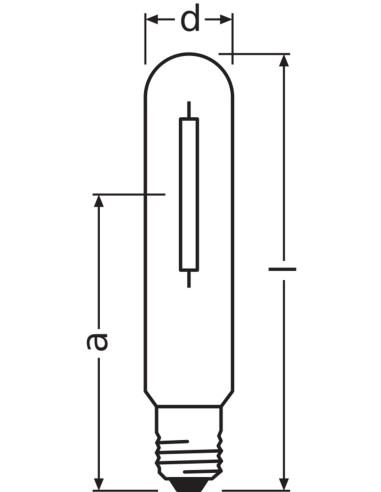 LAMPA SODOWA PLANTASTAR 600W 400V E40 