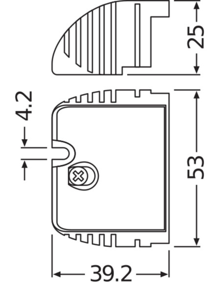 OT CABLE CLAMP E-STYLE 