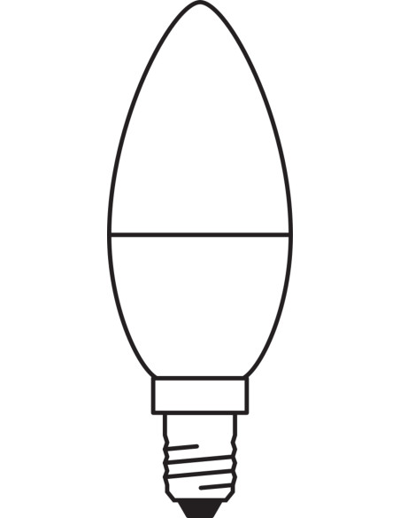 ŻARÓWKA LED LC CLB60 7,5W 6500K zimna biała  230V FR E14 ANTYBAKTERYJNE LAMPY LED 