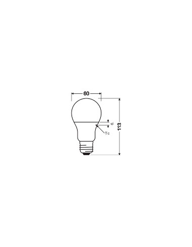 ŻARÓWKA LED PARATHOM CLA60 8,5W 2700K ciepła biała  806LM FR E27 