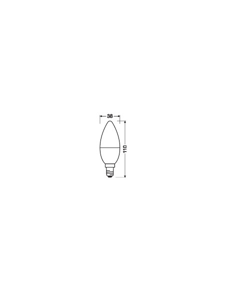ŻARÓWKA LED VALUE CLA75 10W 3000K ciepła biała  1055LM 230V FR E27 