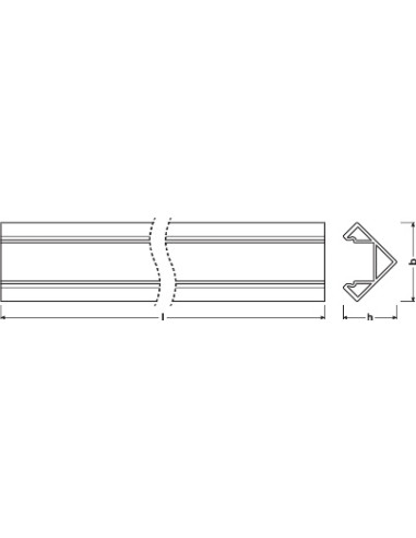 LS AY-PM06/E/18X18/12/1 BT1 PROFILE DO PASKÓW LED
