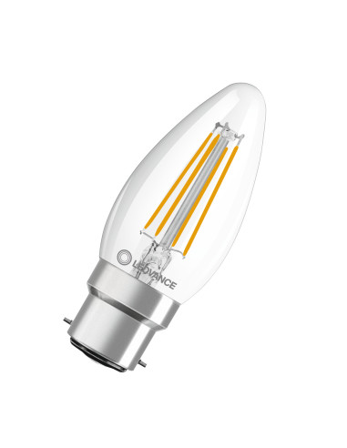 ŻARÓWKA LED P CLB40 4W 2700K ciepła biała  B22d FIL 470LM 