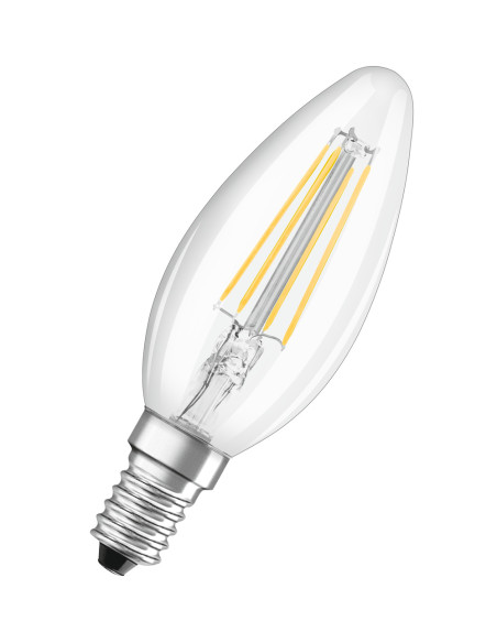  ŻARÓWKA LED  2-PAK LED STAR CLB40 4W 2700K ciepła biała E14 GL FR FS2 
