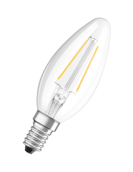  ŻARÓWKA LED  2-PAK LED STAR CLB25 2,5W 2700K ciepła biała E14 FIL FS2 