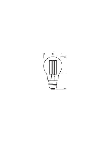 ŻARÓWKA LED PARATHOM RF CLA75 8W 4000K neutralna biała  1055LM FIL E27 