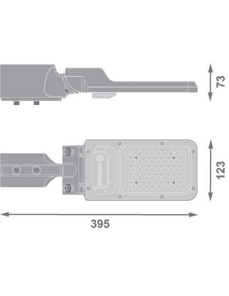 OPRAWA PARKOWA URBAN AREA E 30W 840 IP65 3600LM 4KV GY 