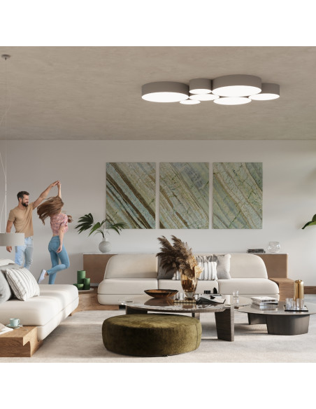 Plafon ARENA 35 szara