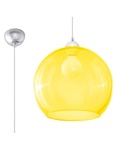 Lampa wisząca BALL żółta