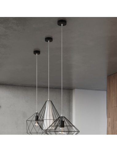 Lampa wisząca UMBERTO czarna
