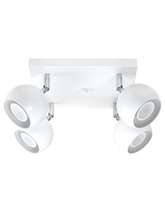 Plafon OCULARE 4 biały