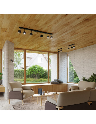 Plafon OCULARE 2 czarny