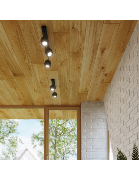 Plafon OCULARE 2 czarny