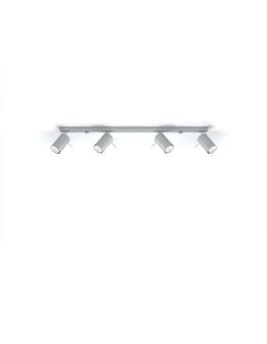Plafon RING 4L szary