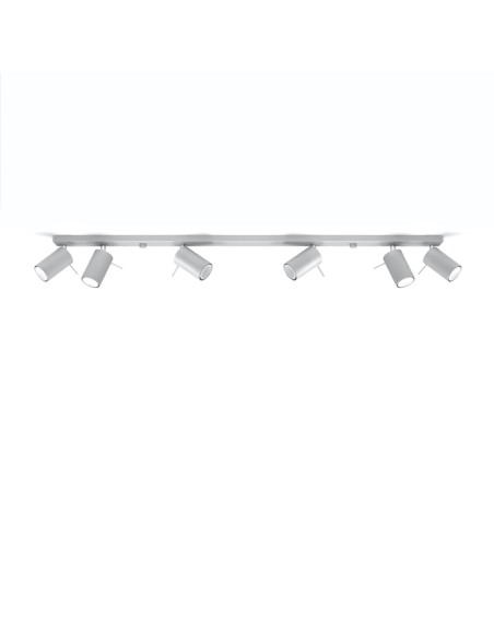 Plafon RING 6L szary
