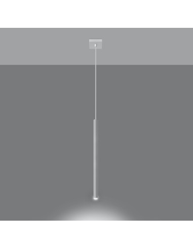Lampa wisząca PASTELO 1 biała