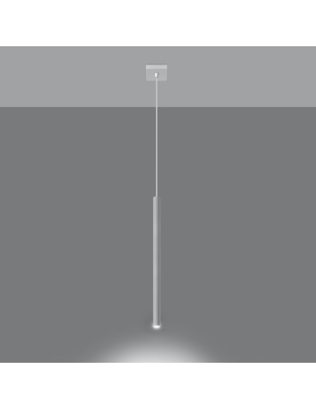 Lampa wisząca PASTELO 1 biała