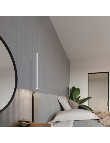Lampa wisząca PASTELO 3 biała