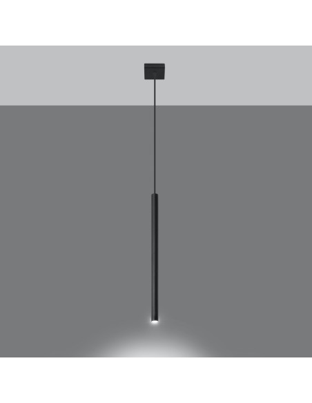 Lampa wisząca PASTELO 1 czarna