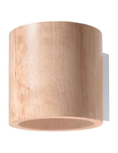 Kinkiet ORBIS naturalne drewno
