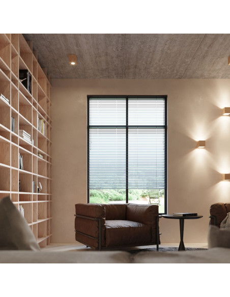 Kinkiet QUAD naturalne drewno