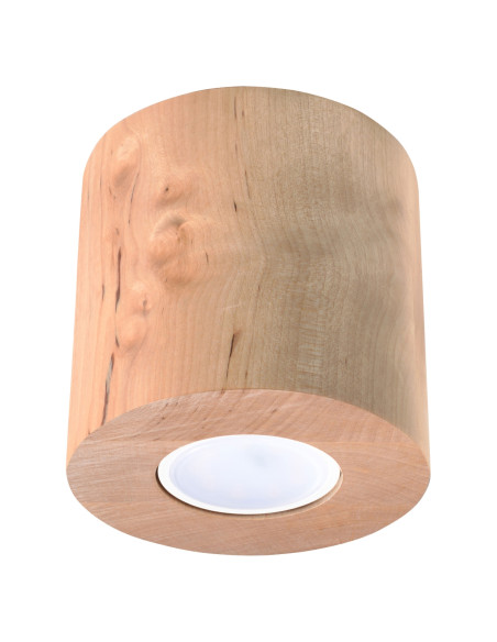 Plafon ORBIS naturalne drewno