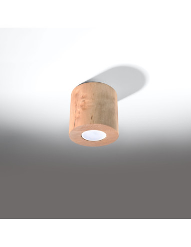 Plafon ORBIS naturalne drewno