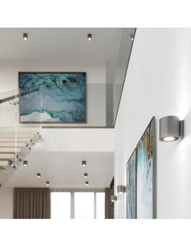 Kinkiet ORBIS 1 antracyt