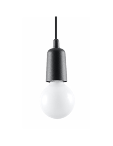 Lampa wisząca DIEGO 1 czarna
