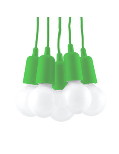 Lampa wisząca DIEGO 5 zielony