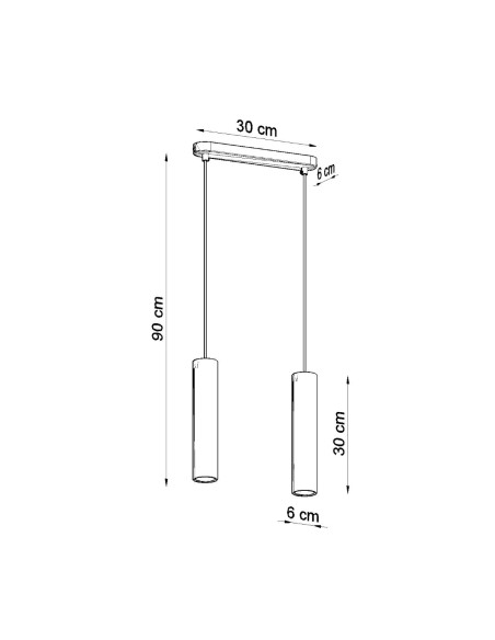Lampa wisząca LINO 2