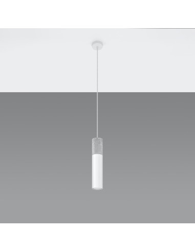 Lampa wisząca BORGIO 1 biały