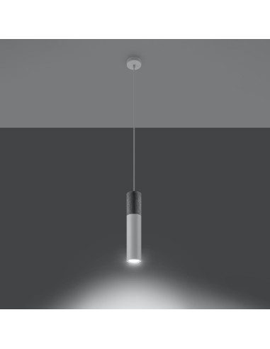 Lampa wisząca BORGIO 1 biały