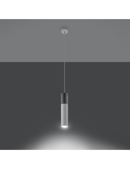 Lampa wisząca BORGIO 1 biały