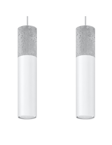 Lampa wisząca BORGIO 2 biały