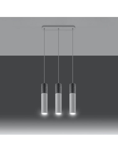 Lampa wisząca BORGIO 3L biały
