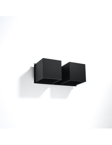 Kinkiet QUAD 2 czarny