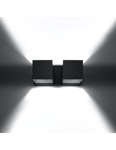 Kinkiet QUAD 2 czarny