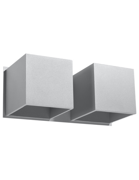 Kinkiet QUAD 2 szary